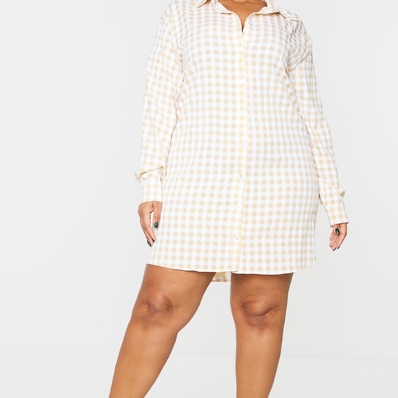 Plus Shirt Dress - Picture 1 of 1